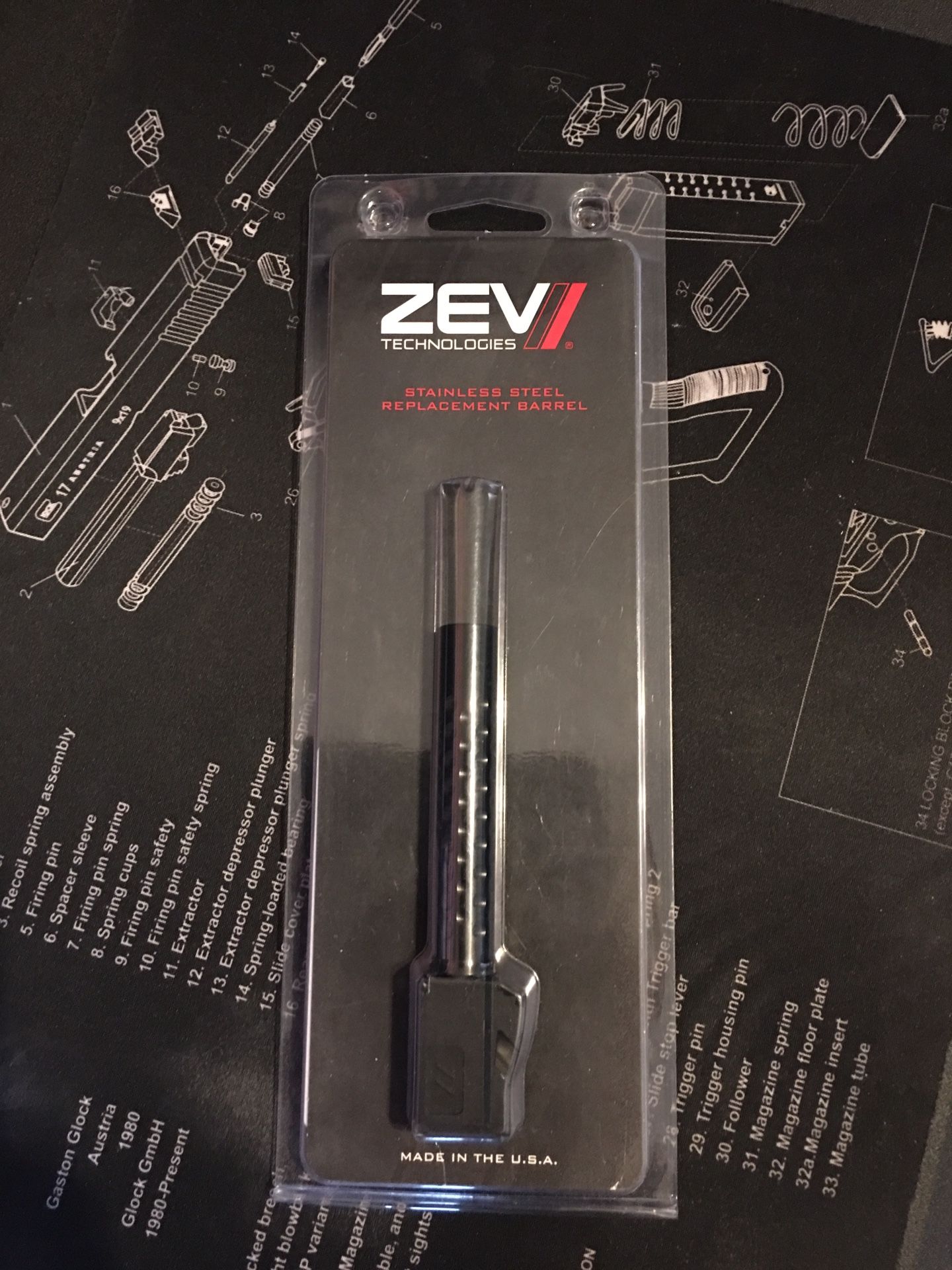 Zev Glock 17 barrel