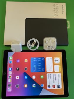 128GB Apple IPad Pro 12.9” (Retina /Touch ID / IOS 15) WiFi +