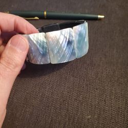 Vintage Faux Abalone Bracelet