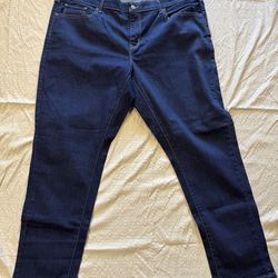 Levi's Women's 711 SKINNY 24W Plus 29inseam Blue Denim Jeans New NoTags Stretch