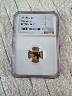 Gold Coin 2026 Spinosaurus
