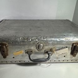 Vintage 1940s Industrial Aluminum Rivet Storage Case