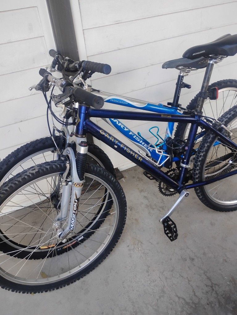Pair Of Gary Fisher Mtn Bikes