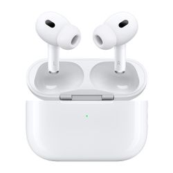 Apple AirPods Pro 2nd Generation Wireless Earbuds with Charging Case. 