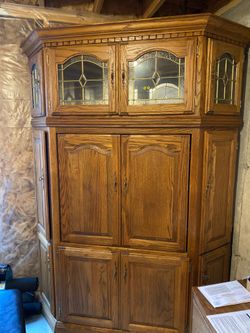 Corner TV Entertainment Unit