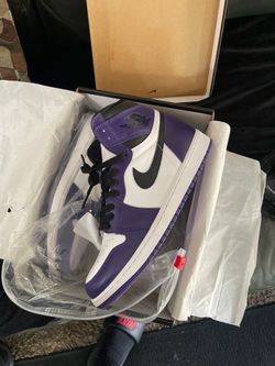 Jordan 1 retro court purple