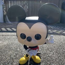 18” Mickey Mouse funko pop with box