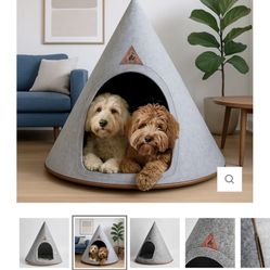Dog’s Teepee House/bed Large