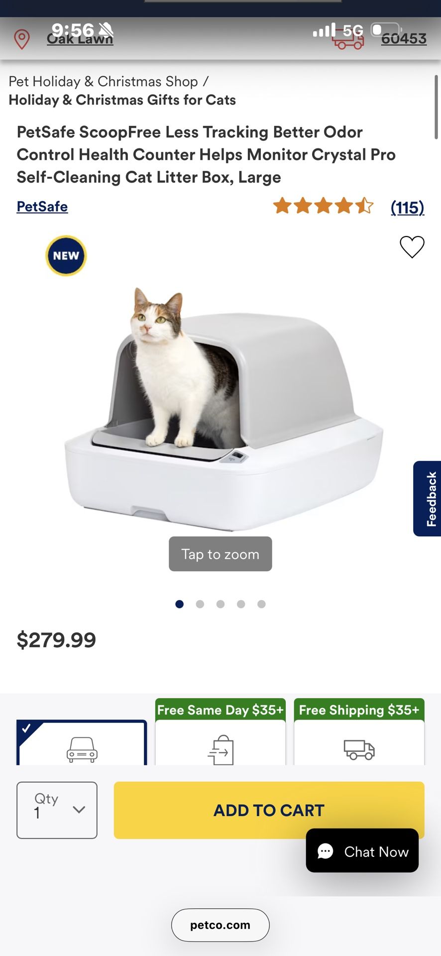 PetSafe Self Clean Litter Box BRAND NEW $100 Only ! 200$ Off 