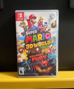 Super Mario 3D Worlds + Bowser's Fury for Nintendo Switch video game console system world Bros