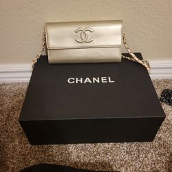 Chanel Gold Wallet