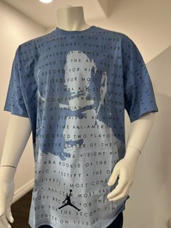 Air Jordan North Carolina Tar Heel Tee XXL