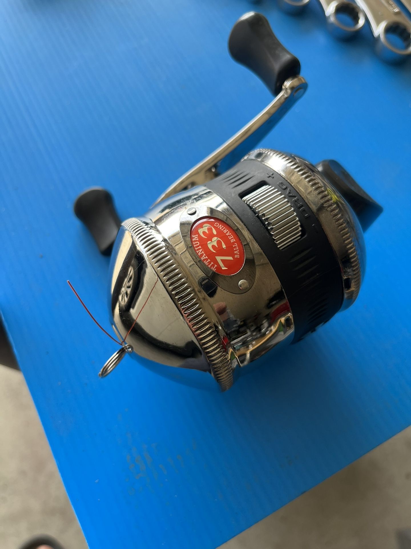 Zebco 733 Titanium Spincast Reel for Sale in Desoto, TX - OfferUp