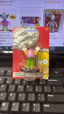 The Simpsons Krusty Figure New 2016