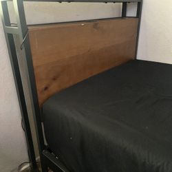 Twin Bed With Therapedic Support Mattress 