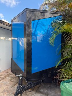 Trailer Cargo 7 x 14 Enclosed Trailer 7k