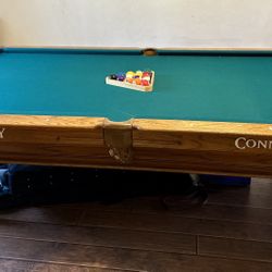 9’ CONNELLY BILLIARDS, VEGAS Tournament Pool Table , All Accessories Included
