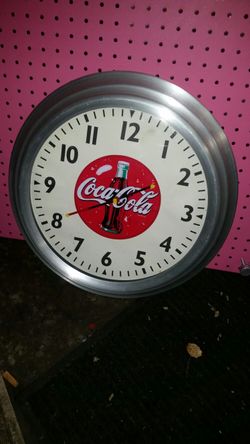 Coca Cola clock