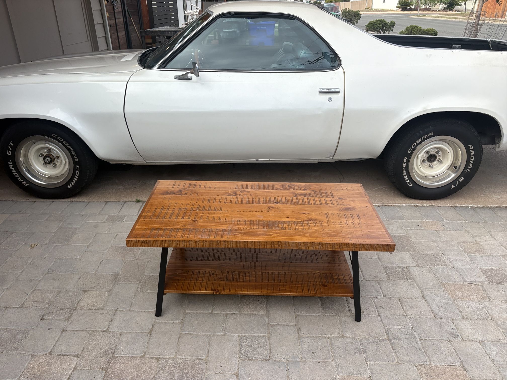 wooden Coffee Table Claremont Mesa