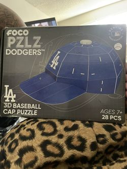 3D Cap Puzzle Dodgers 