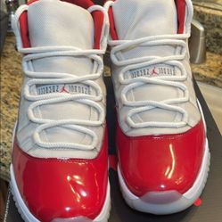 Retro Jordan size 12 cherry red 160