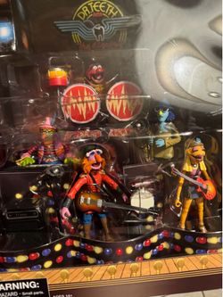 2020 SDCC Diamond Select The Muppet Show Dr. Teeth And Electric Mayhem Disney Neca Super7 Sesame Street Kermit Gonzo Miss Piggy Fozzy Elmo Big Bird