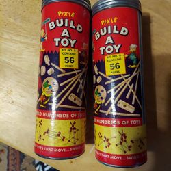 Stevens 1950s Pixie Build A Toy Kits 