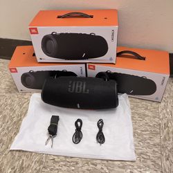 Black Jbl Xtreem 3 Loud Portable Speaker