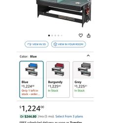 Pool, Air hockey, Ping Pong 3in1 combo Table