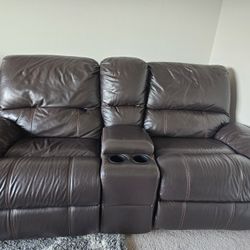 Love Seat & Couch Recliner 