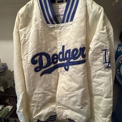 Majestic Athletic MLB Dodgers Bomber Jacket XXL