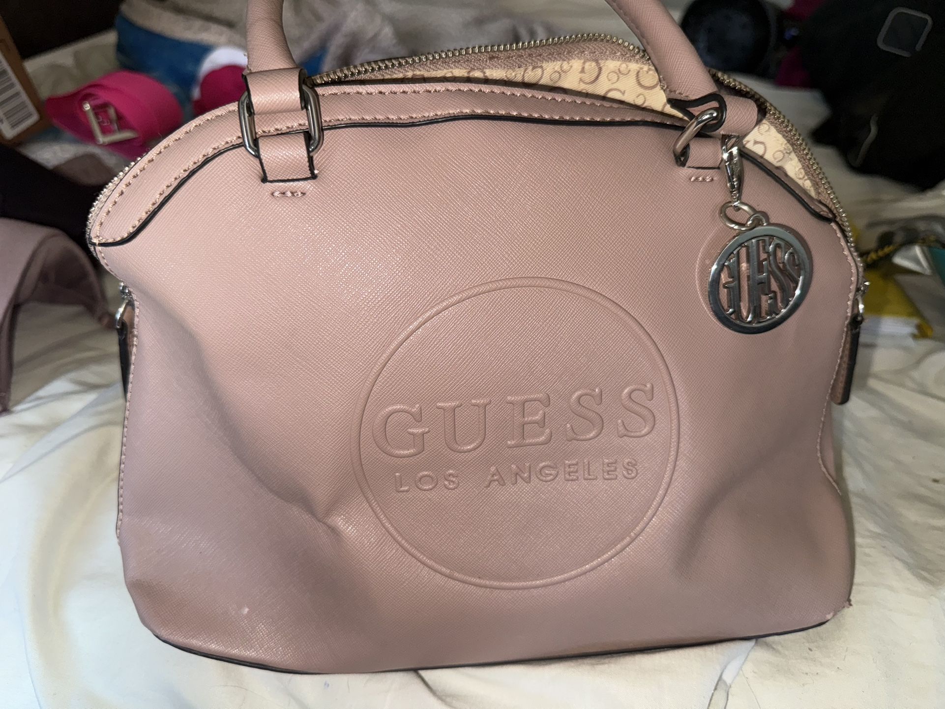 Guess pink bag