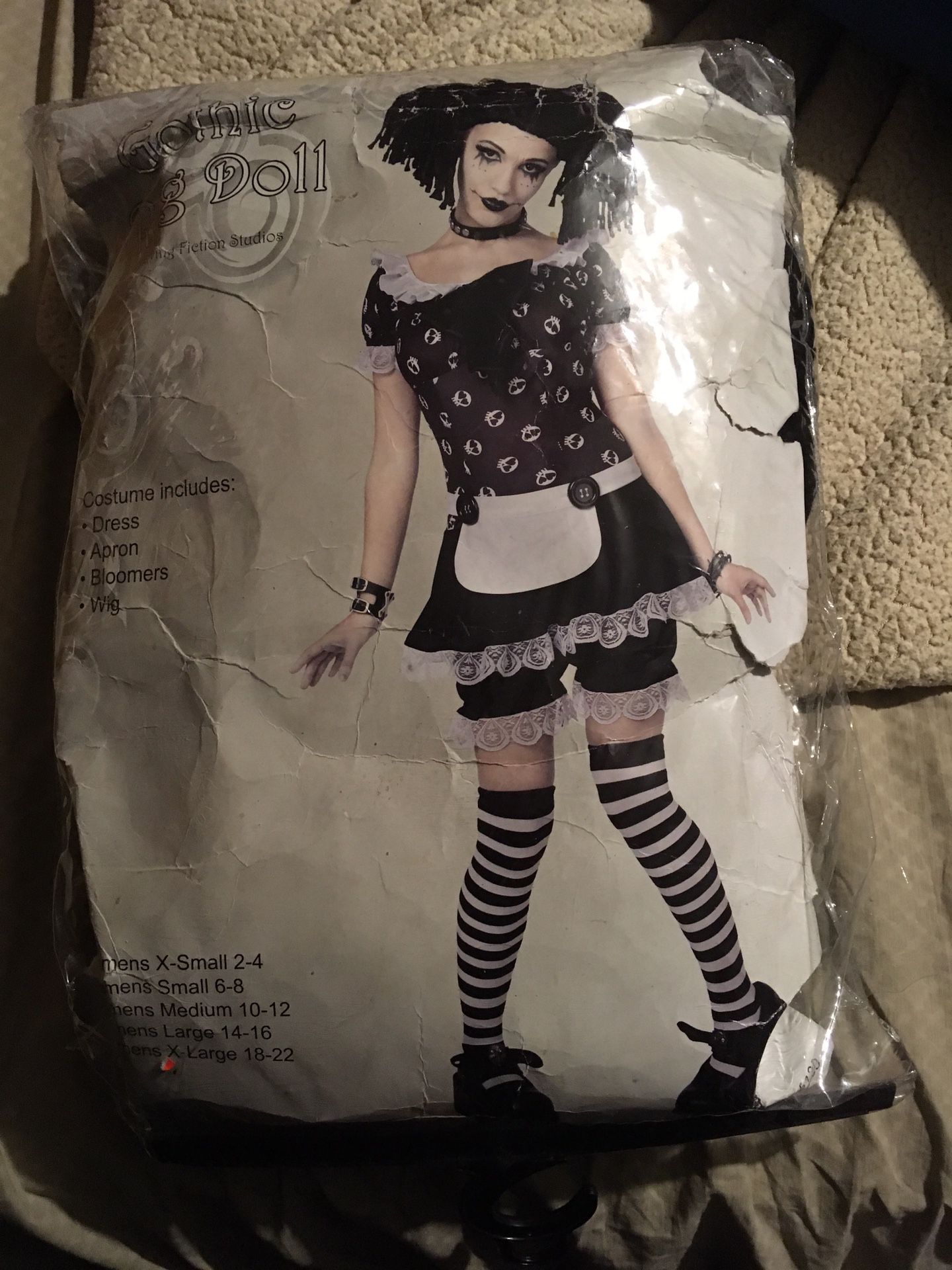 Gothic Rag Doll Halloween costume