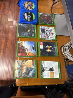Xbox One Lot of 9 games see pictures