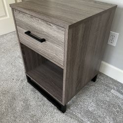 Nightstand, Gray