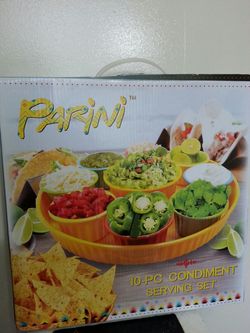 Parini 10-PC Condiment Serving Set