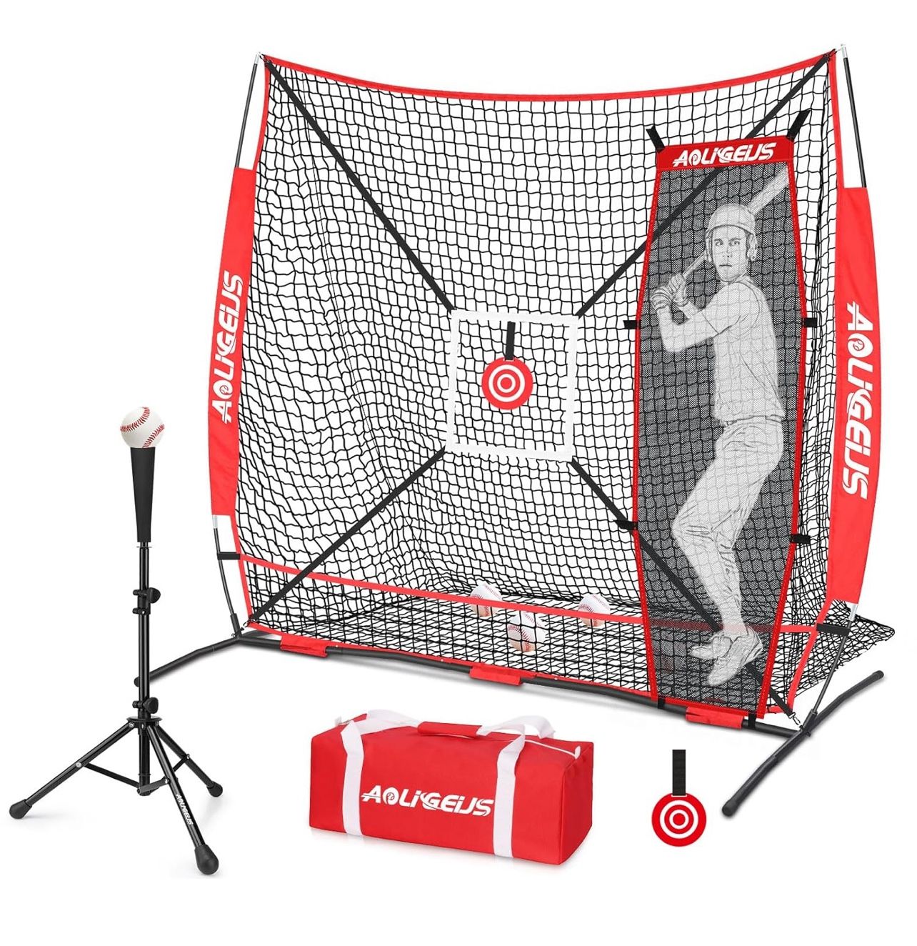 6' X6' Baseball Softball Practice Net R(12)