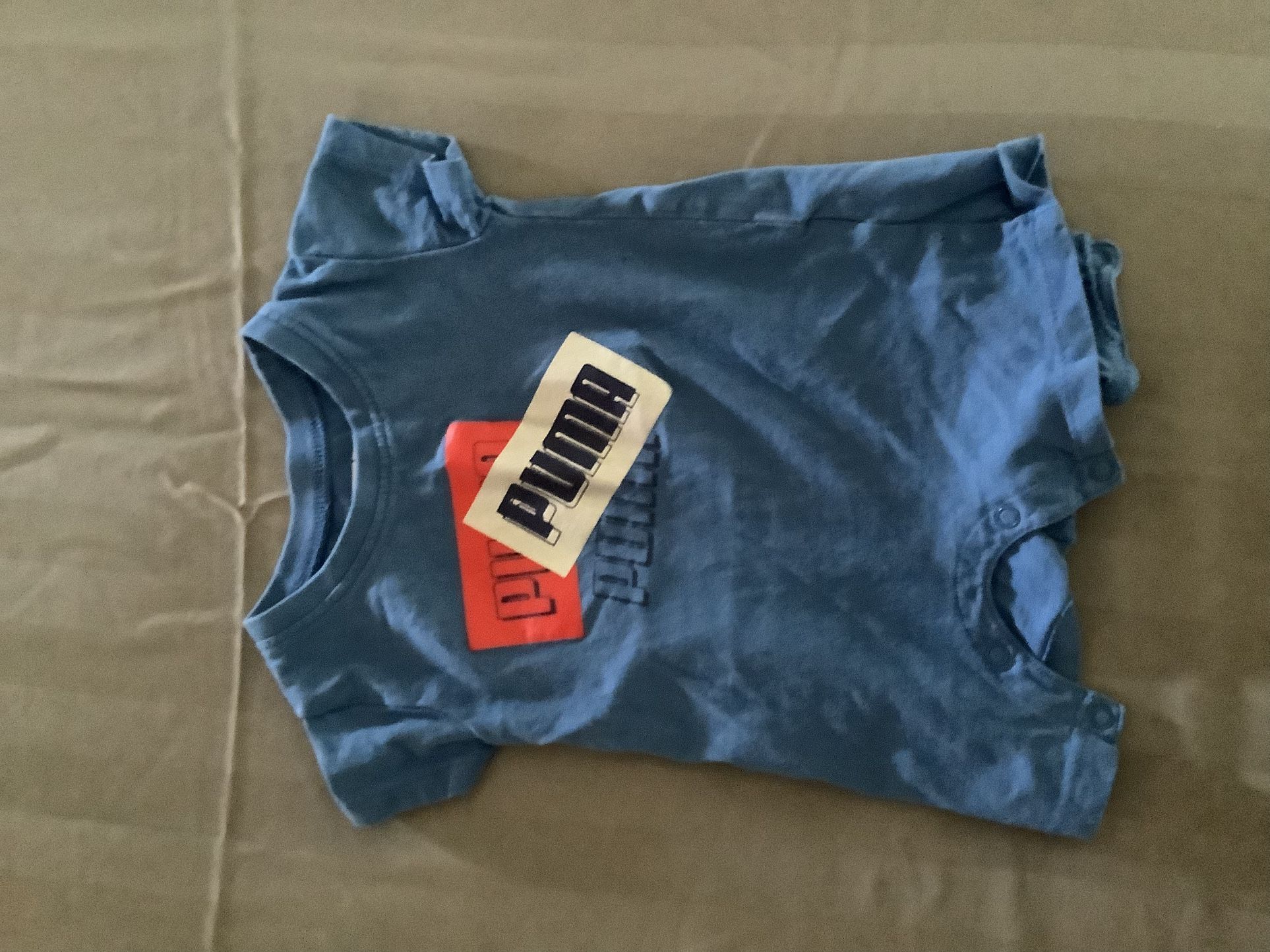 0-3m Puma Romper Boys