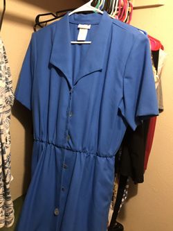 Blue vintage dress