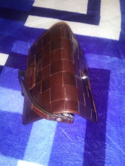 Brighton wristlet leather