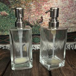 Pair Of Soap Dispensers