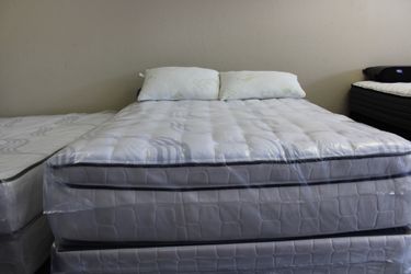Factory direct! Queen pillow top only $299! Free delivery!