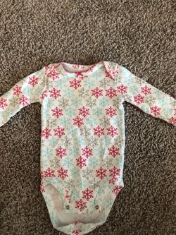 Carters baby girl onesie
