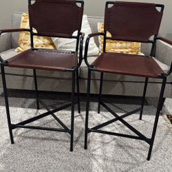 Crate And Barrel Bar Stools