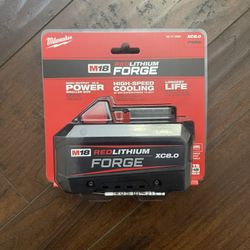 New 8Ah Milwaukee Forge Battery