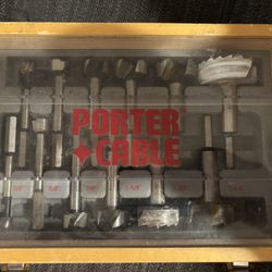 Porter Cable Forstner 12 Bit Set No Spin Shank 3/8" to 2"