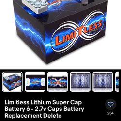 Limitless Lithium Super Cap Battery