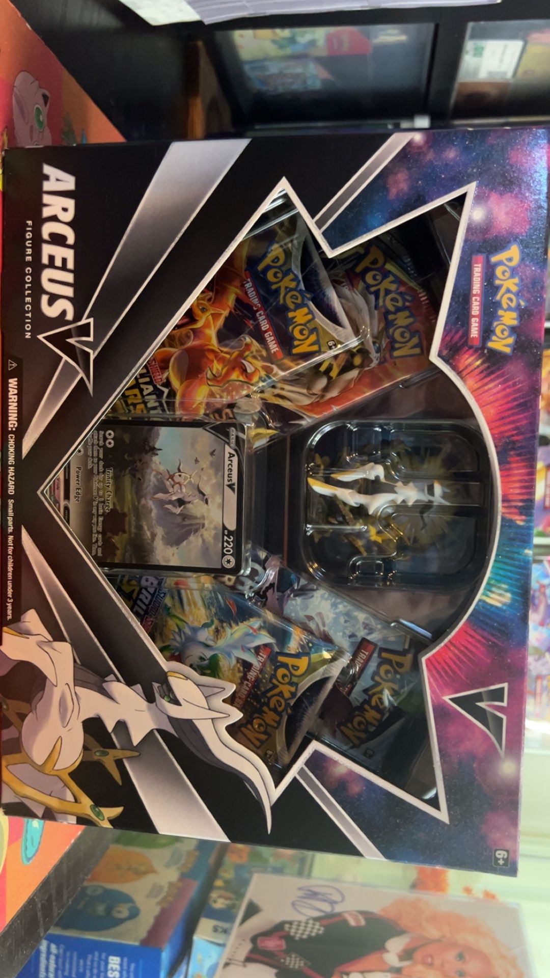 Pokemon TCG Arceus V Figure Collection Box NEW/SEALED