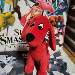 Clifford The Big Red Dog Kohl's Cares Plush 12 Inch 2021 PBS kids Doll Reading