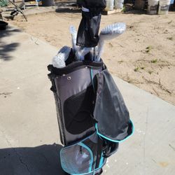 Stand Bag with 8pc Golf set (Gents, Ladies - L/h)